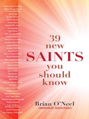 cover image of 39 New Saints You Should Know